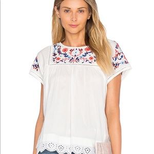 Rebecca Taylor embroidered top